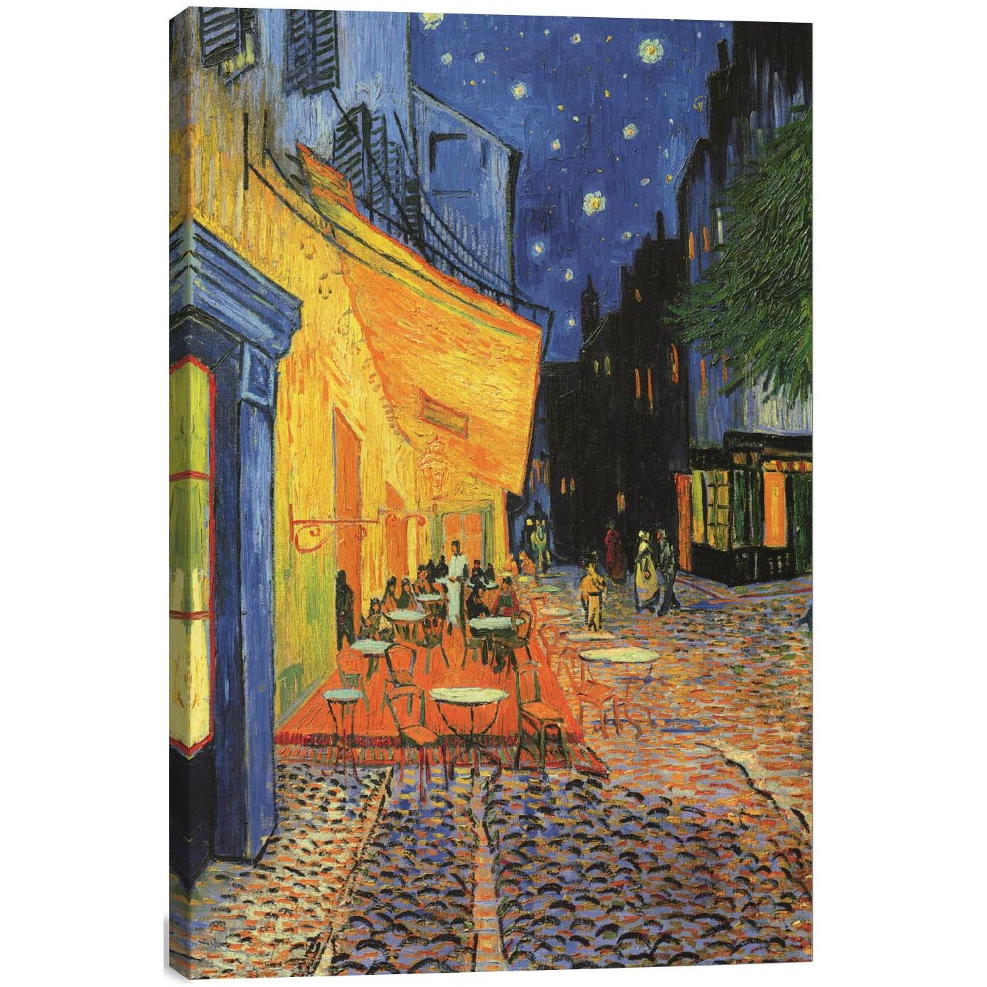 ICanvas The Cafe Terrace On The Place Du Forum Arles At Night 1888